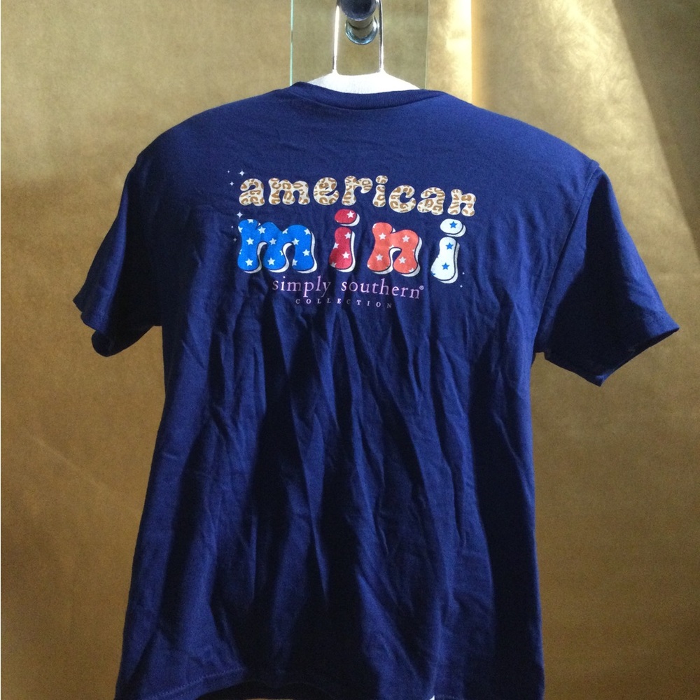 Simply Southern Blue American Mini Tee